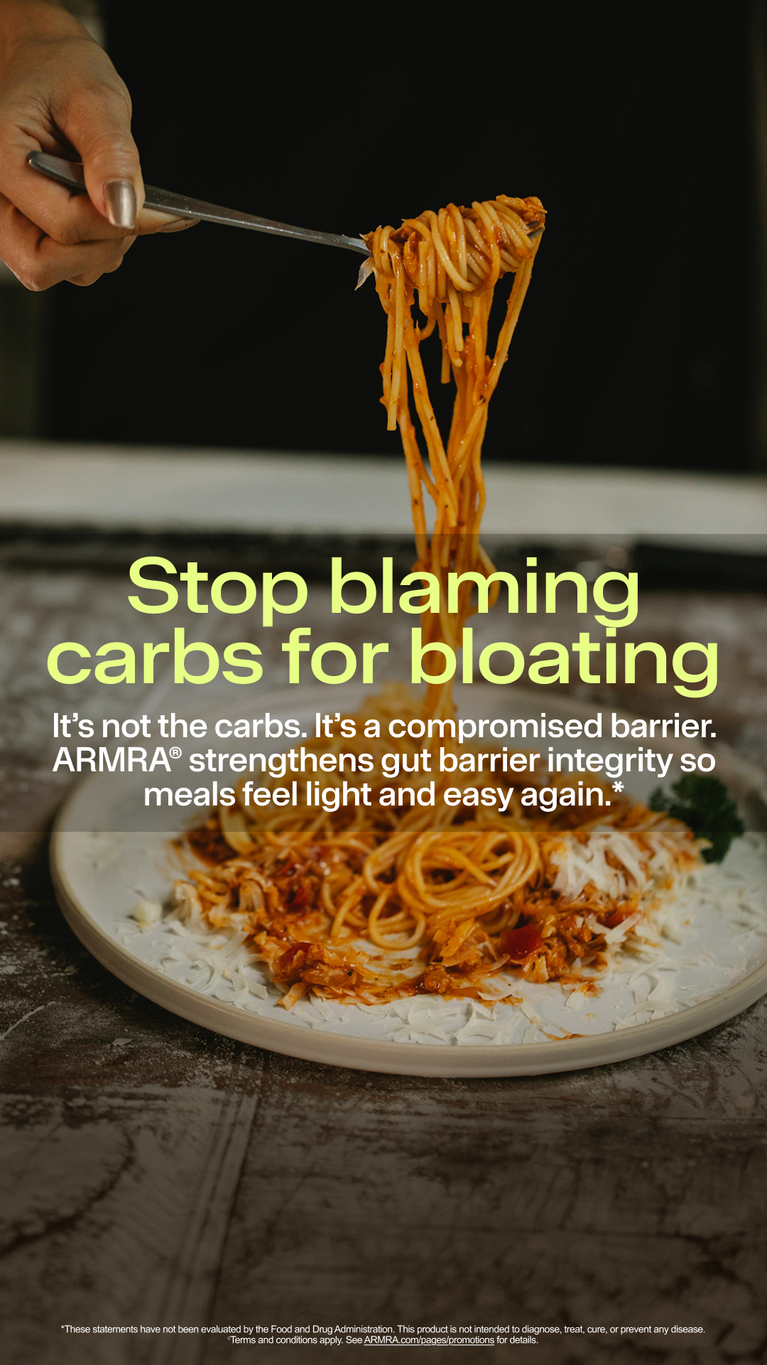 ARMRA Facebook ad
