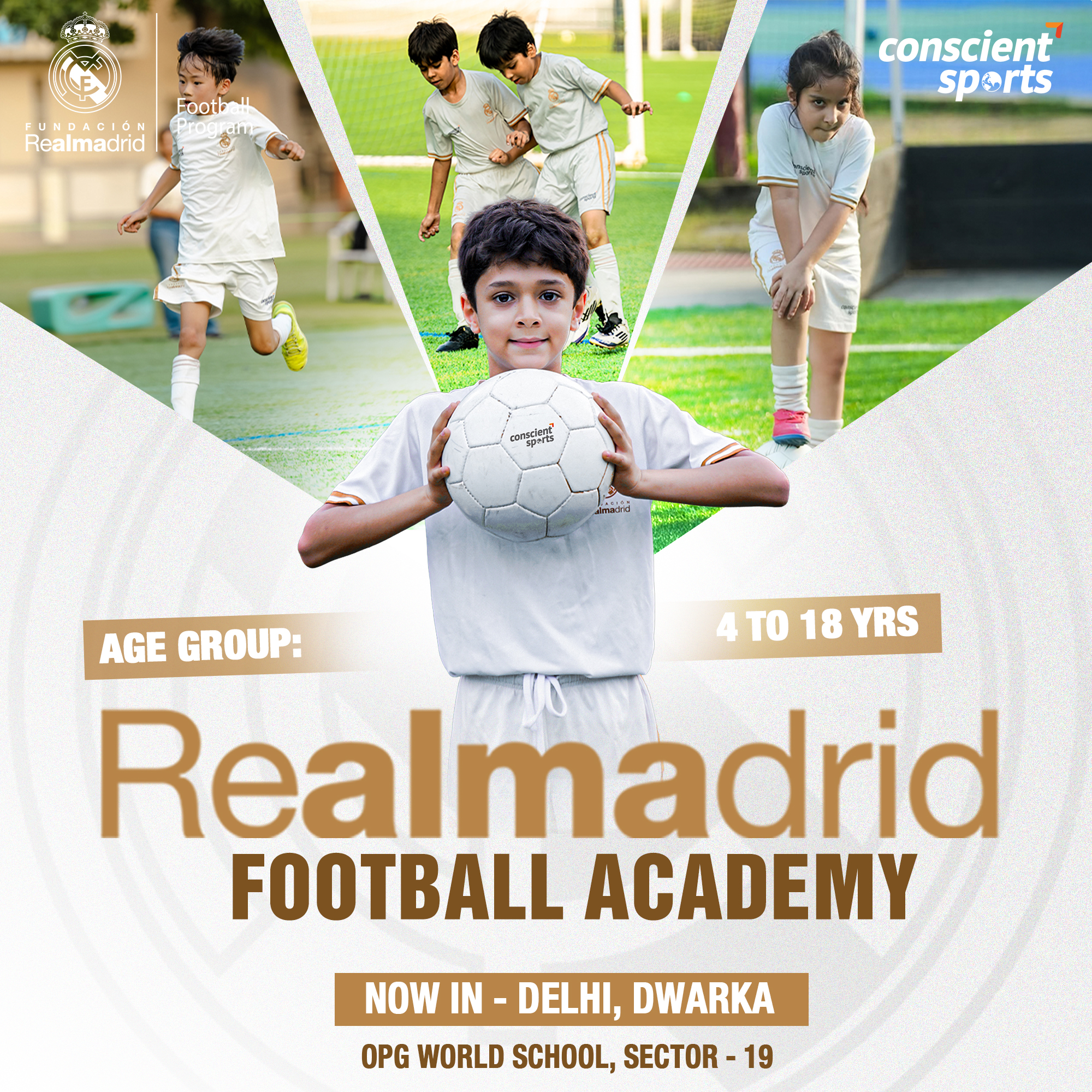 RMF India - Partner Conscient Sports Facebook ad