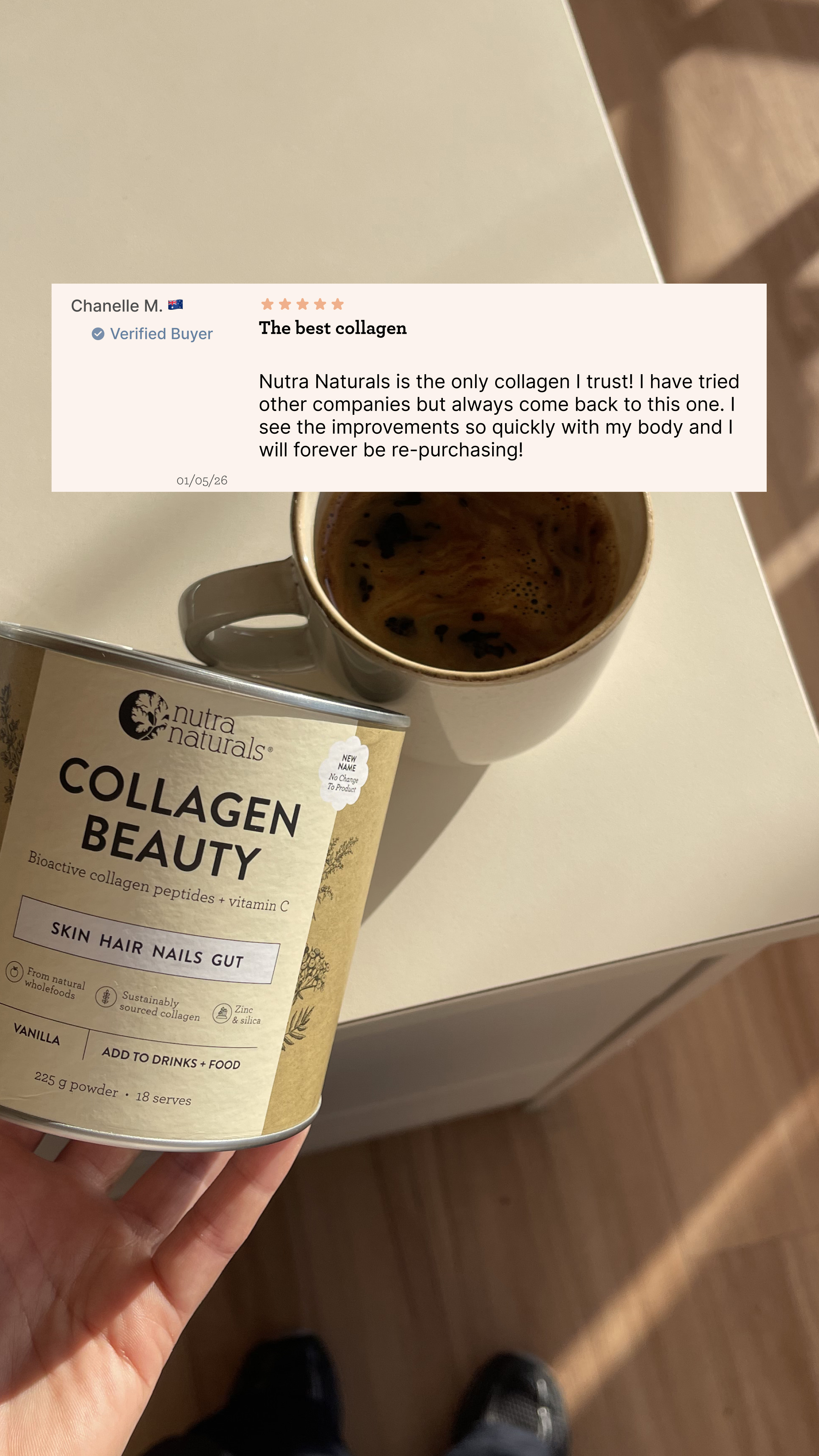 Nutra Naturals Facebook ad