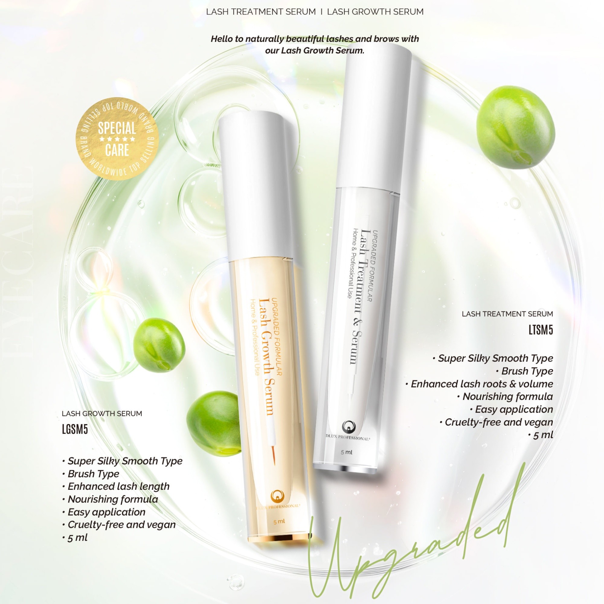 DLUX Professional Myanmar Facebook ad: မျက်တောင်ရှည်ရှည်၊ ထူထူနဲ့ 𝐇𝐞𝐚𝐥𝐭𝐡𝐲 𝐆𝐥𝐨𝐰…