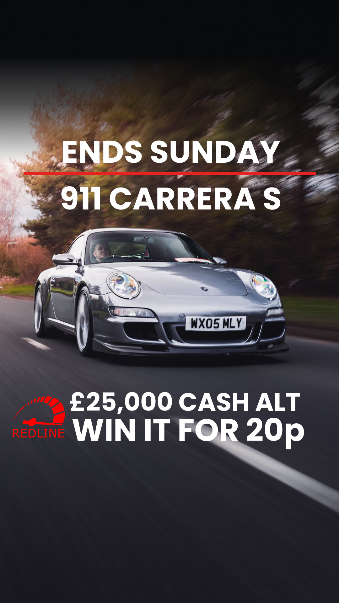 Redline Competitions Facebook ad