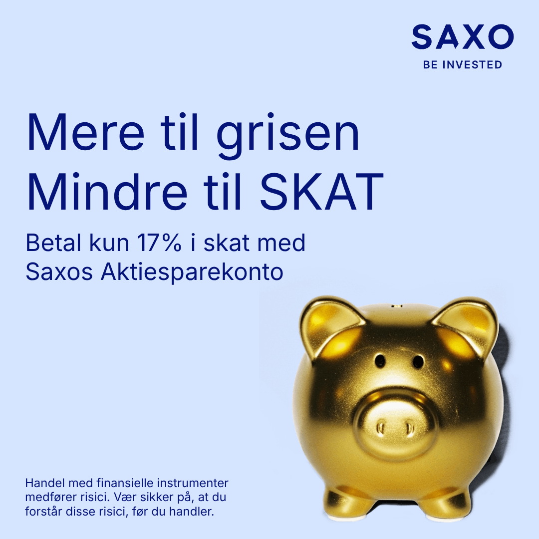 Saxo Bank Facebook ad