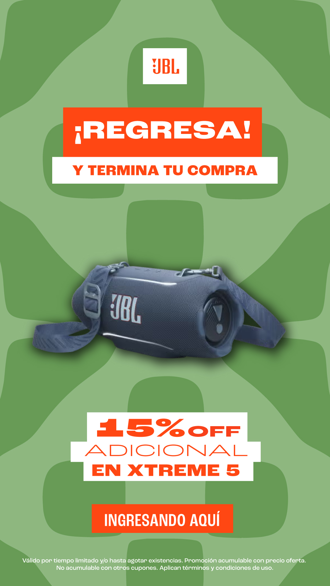 JBL Colombia Facebook ad: Termina tu compra