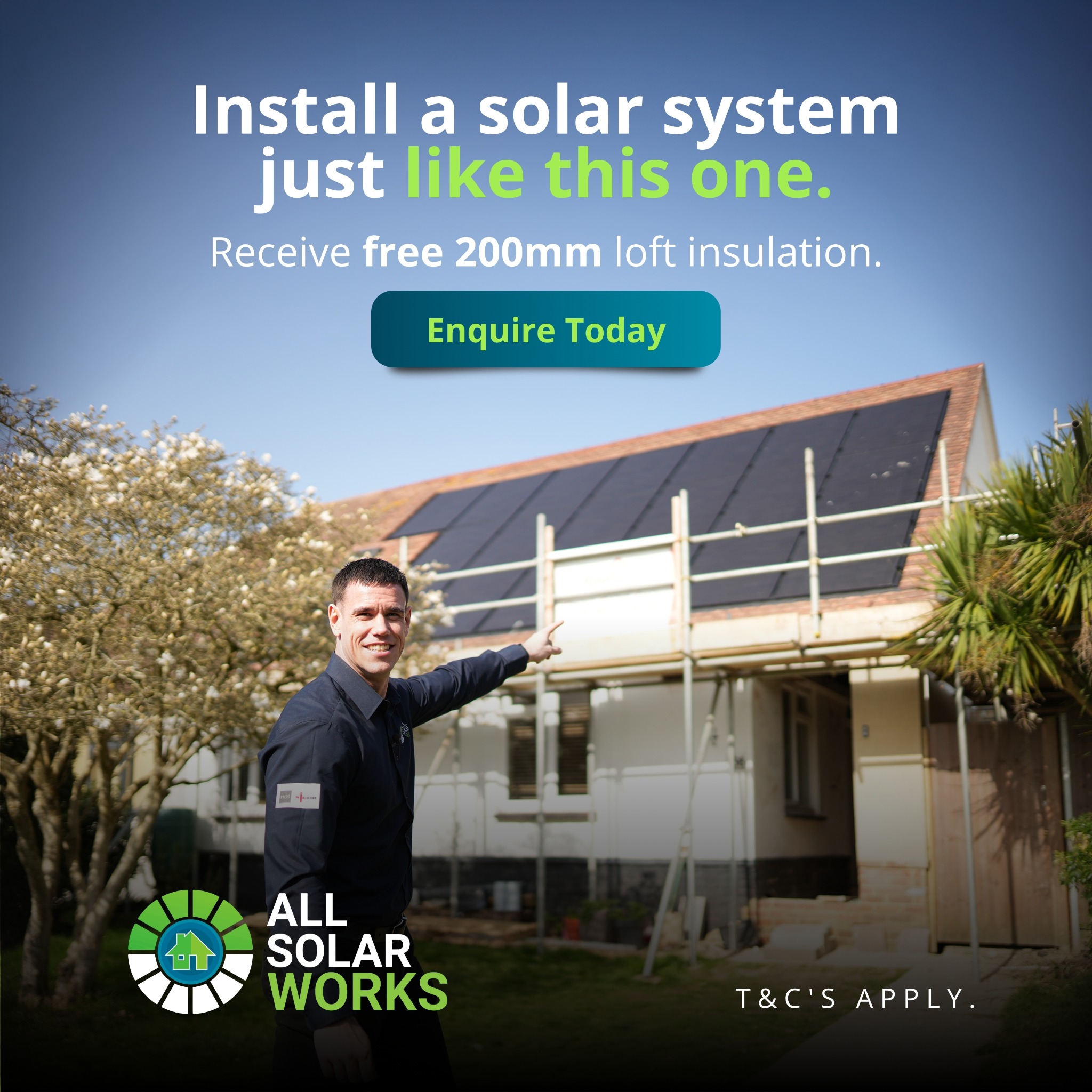 All Solar Works Facebook ad