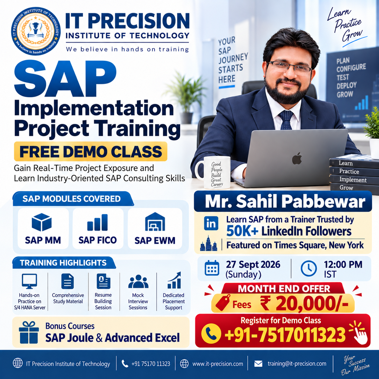 It Precision Institute of Technology Facebook ad: IT Precision