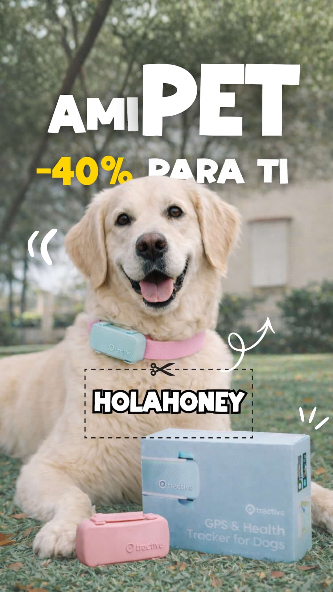Tractive Facebook ad