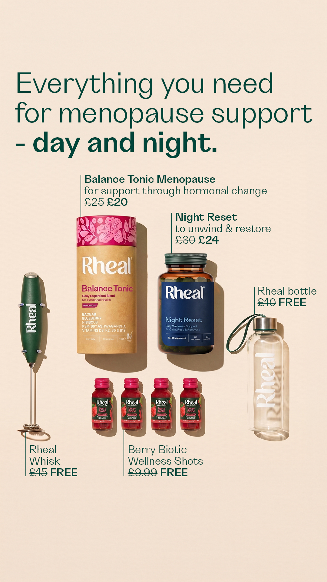 Rheal Facebook ad