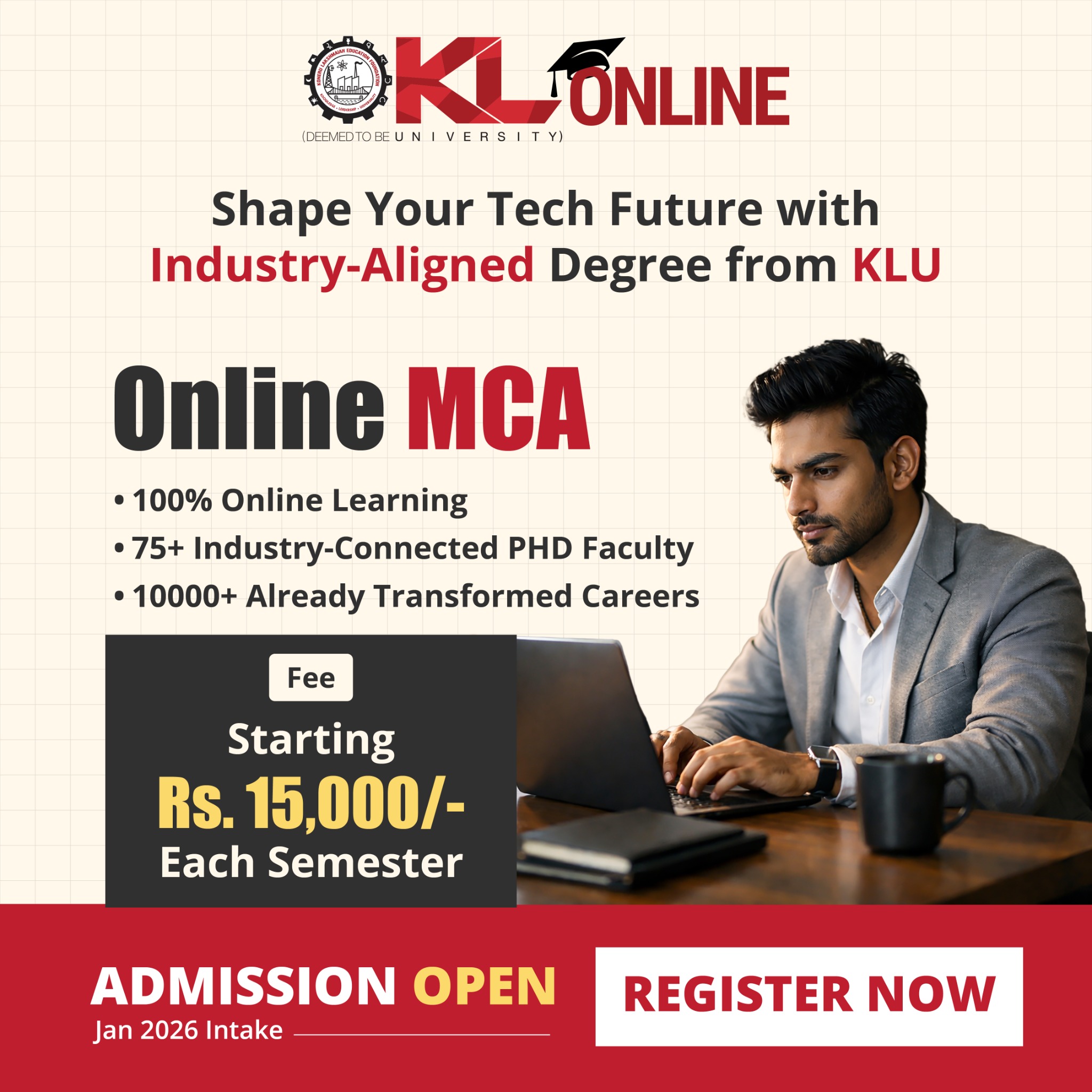 KL University Facebook ad