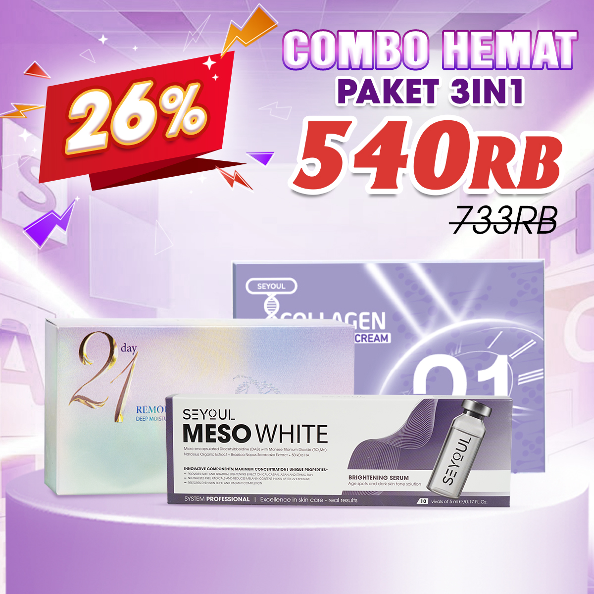 Seyoul - Spesialis Kecantikan Korea Facebook ad