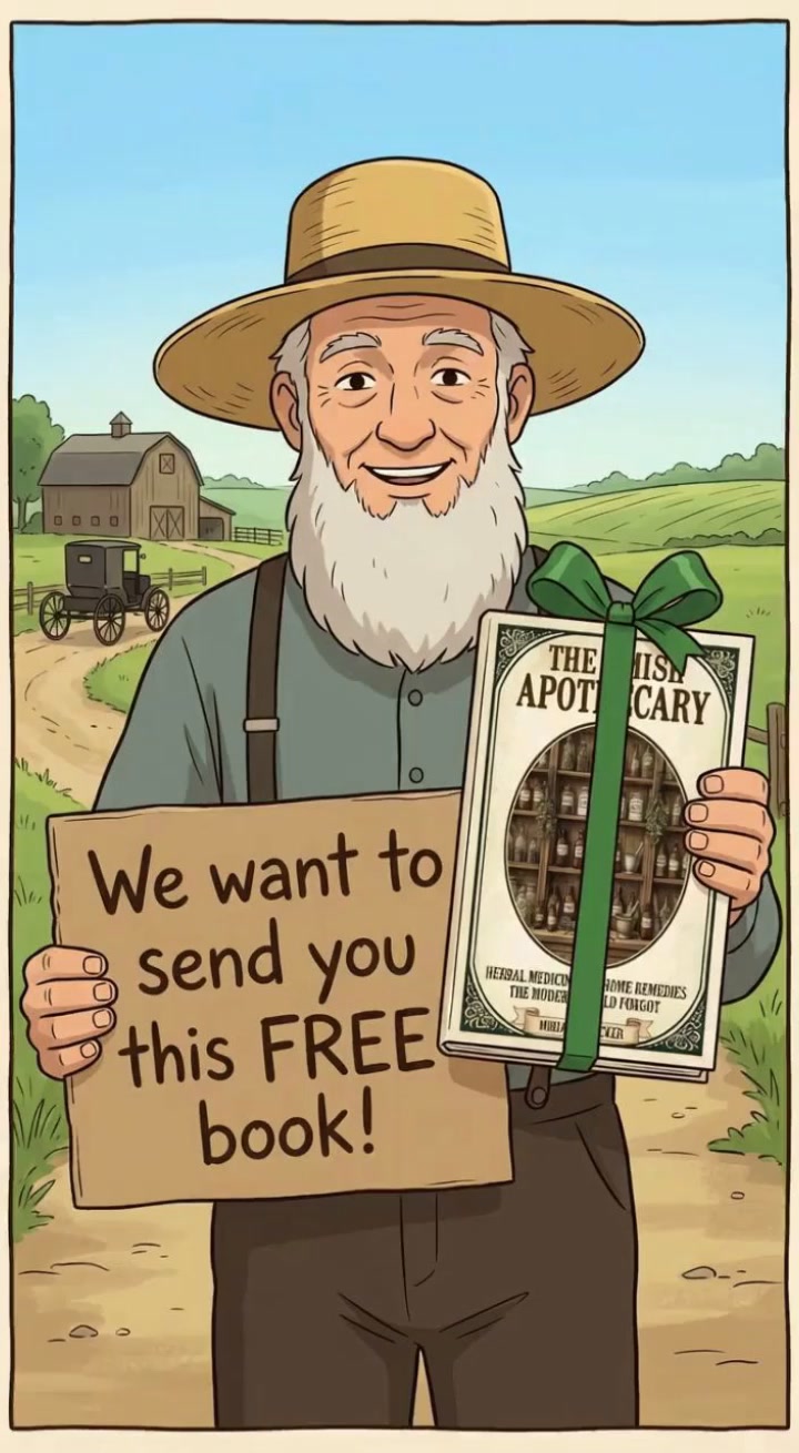 Amish Survival Secrets Facebook ad: Your FREE Amish Apothecary Book Is Ready
