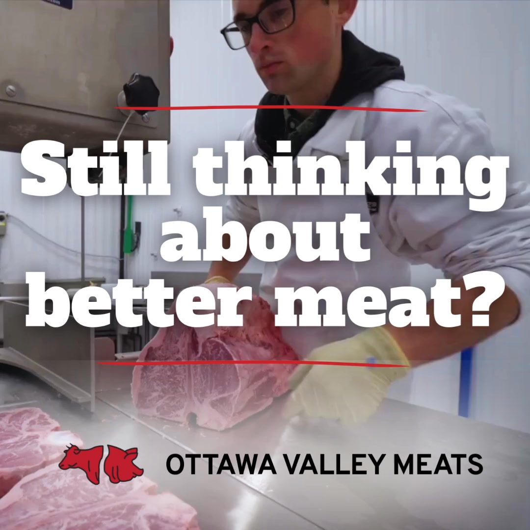 Ottawa Valley Meats Facebook ad: Farm fresh to your front door!
