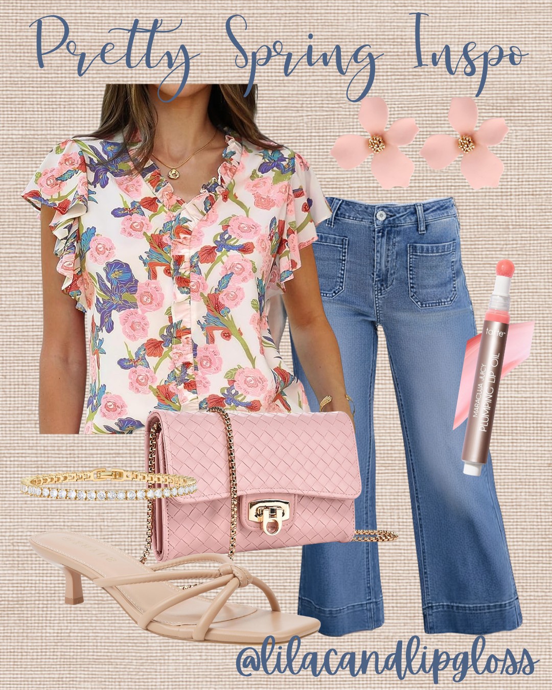 Lilac and Lip Gloss Facebook ad