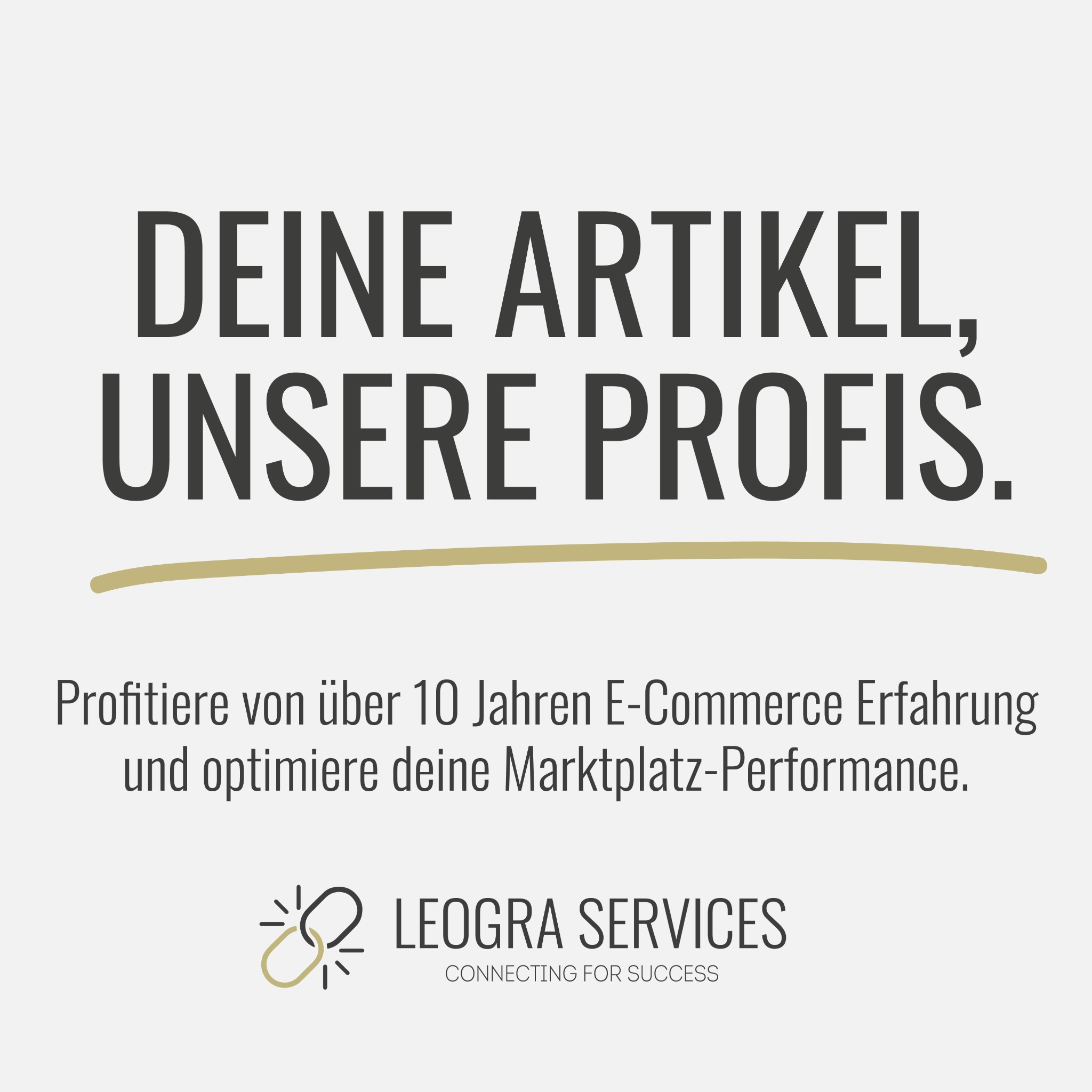 Leogra Trading GmbH Facebook ad: Du entscheidest, wie viel Unterstützung du benötigst