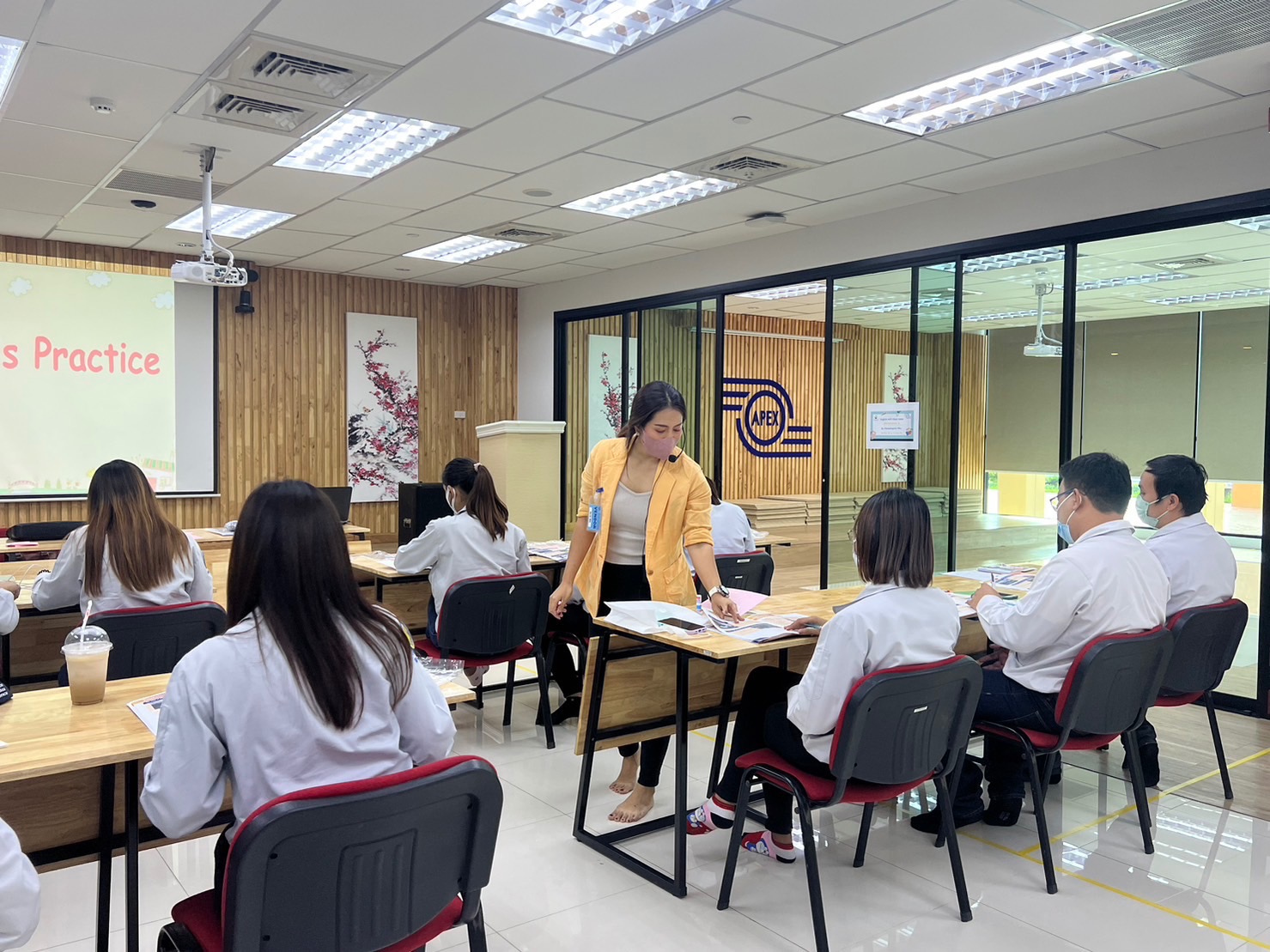Champ Language School Pad Riew Facebook ad