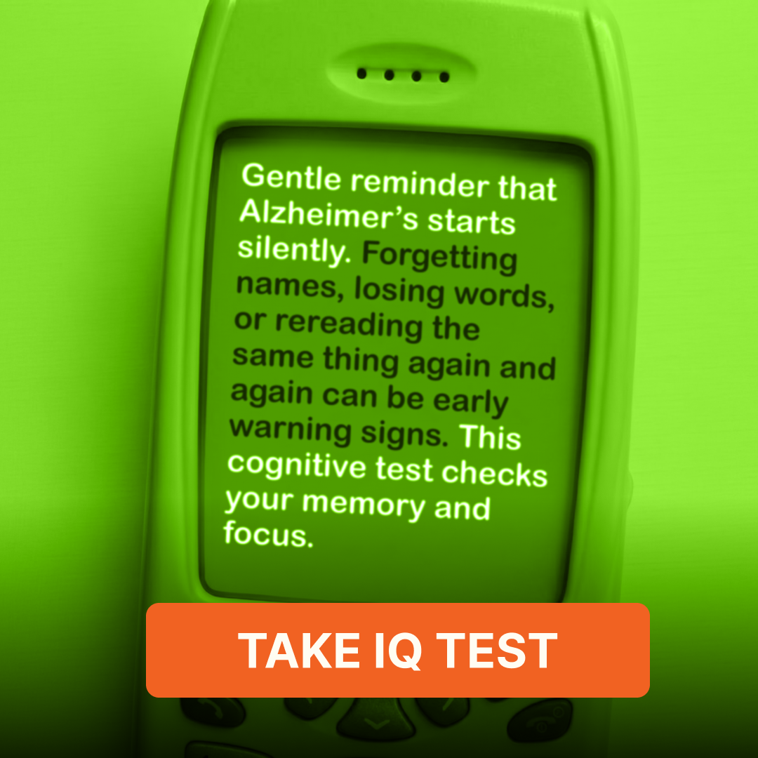 My IQ Facebook ad