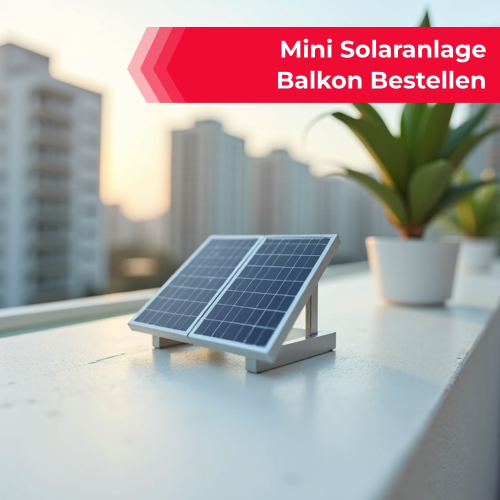 Product Digest Facebook ad: Mini Solaranlage Balkon Bestellen.