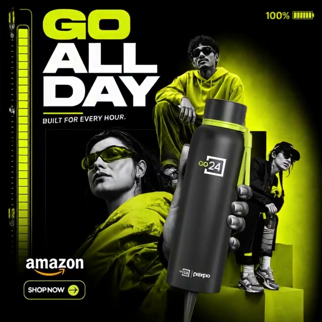 Go24 Bottles Facebook ad