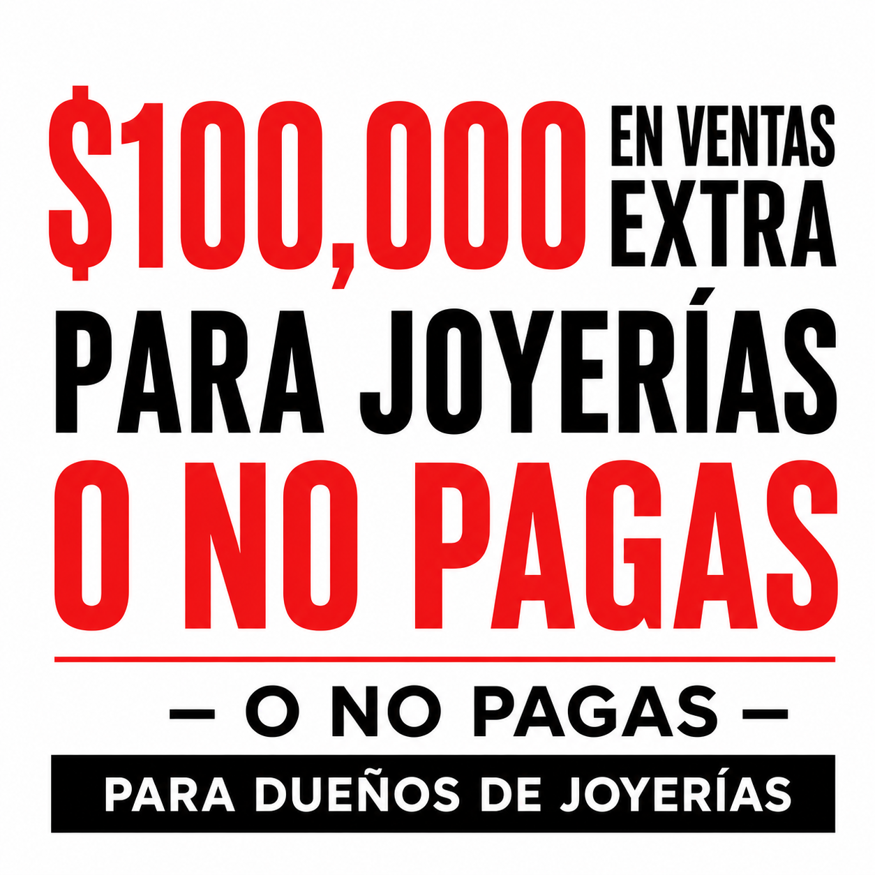 Future Cut Media - Raul Camarena Facebook ad: Quieres duplicar tus ventas de joyas?