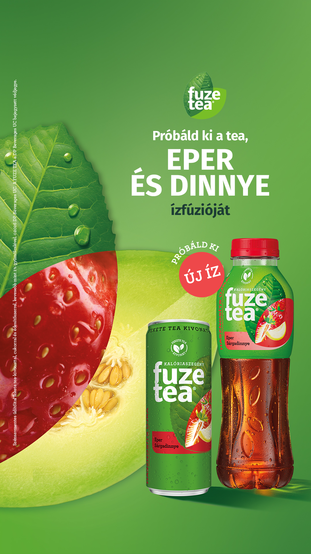 Fuze Tea Europe Facebook ad