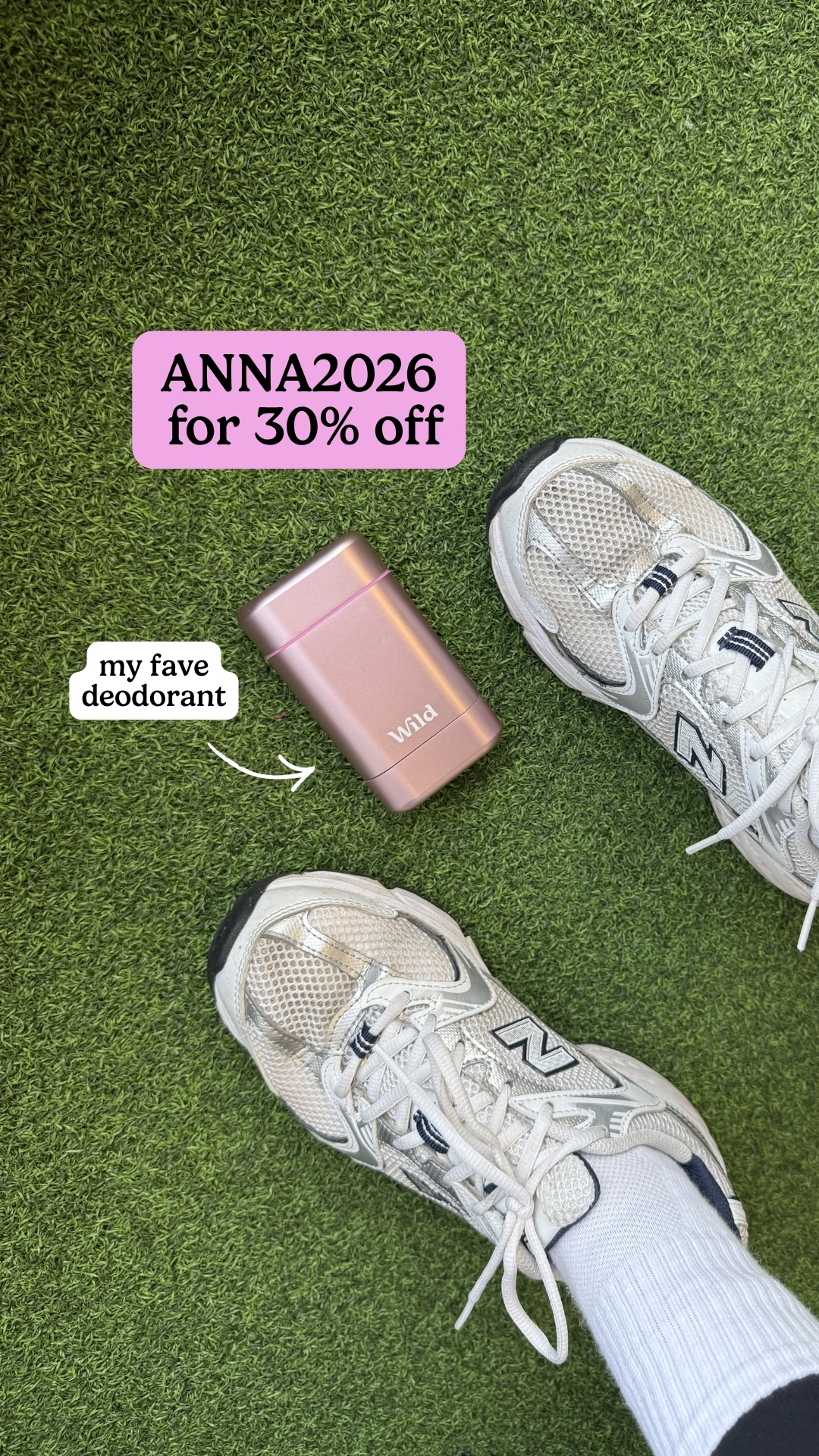 Wild Facebook ad: Get 20% off with code ANNA2026