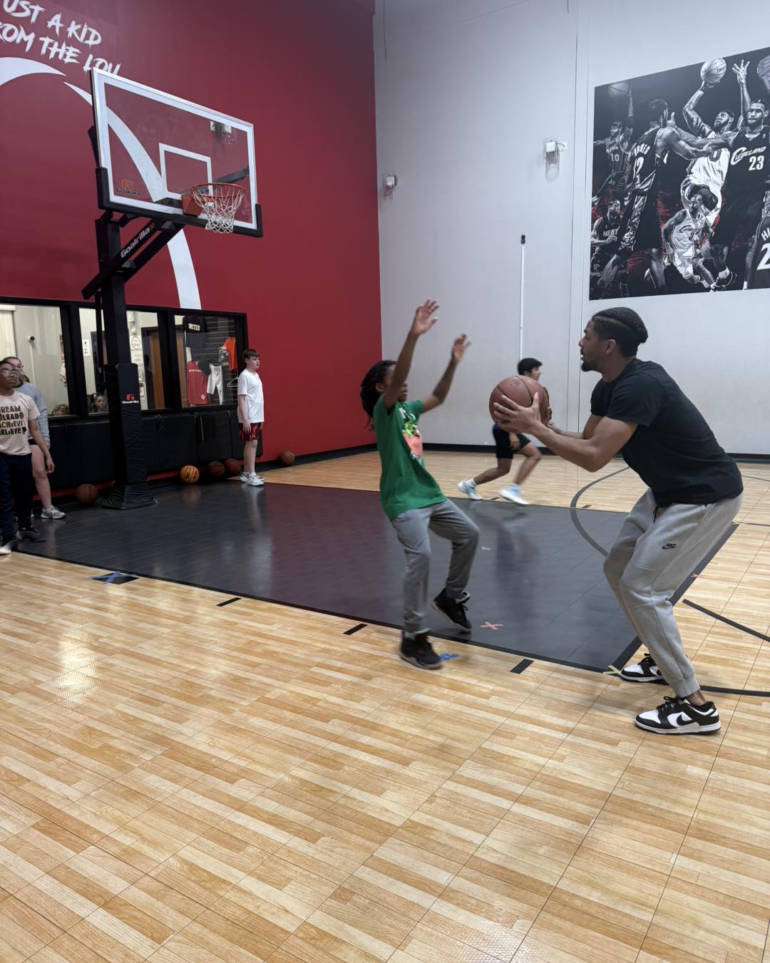 Larry Hughes Basketball Academy Facebook ad: Skills & Drills Overview, Larry Hughes Basketball Academy…