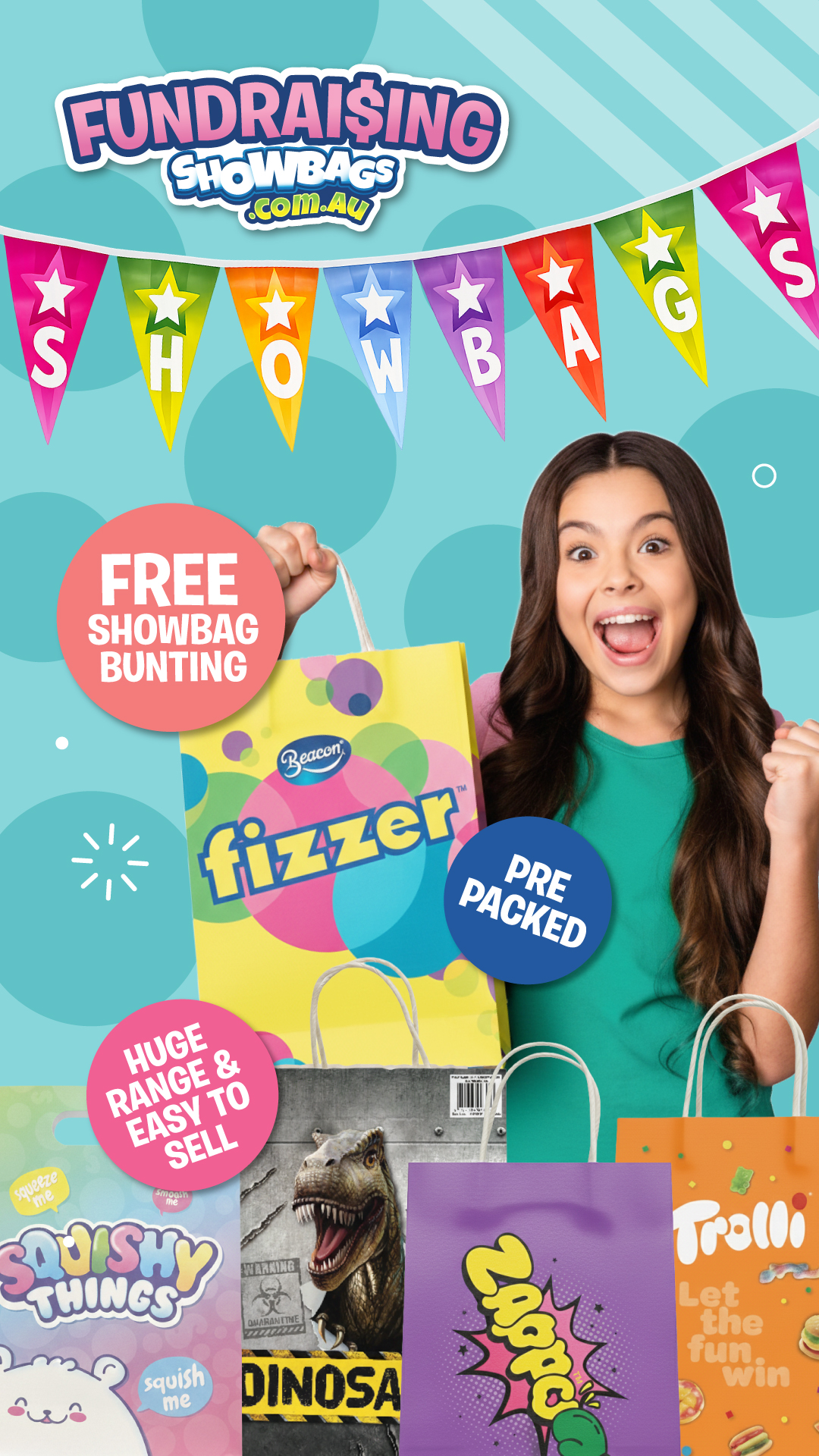 Fundraising Showbags Facebook ad: Looking for a Fundraiser That’s Easy, Profitable &…