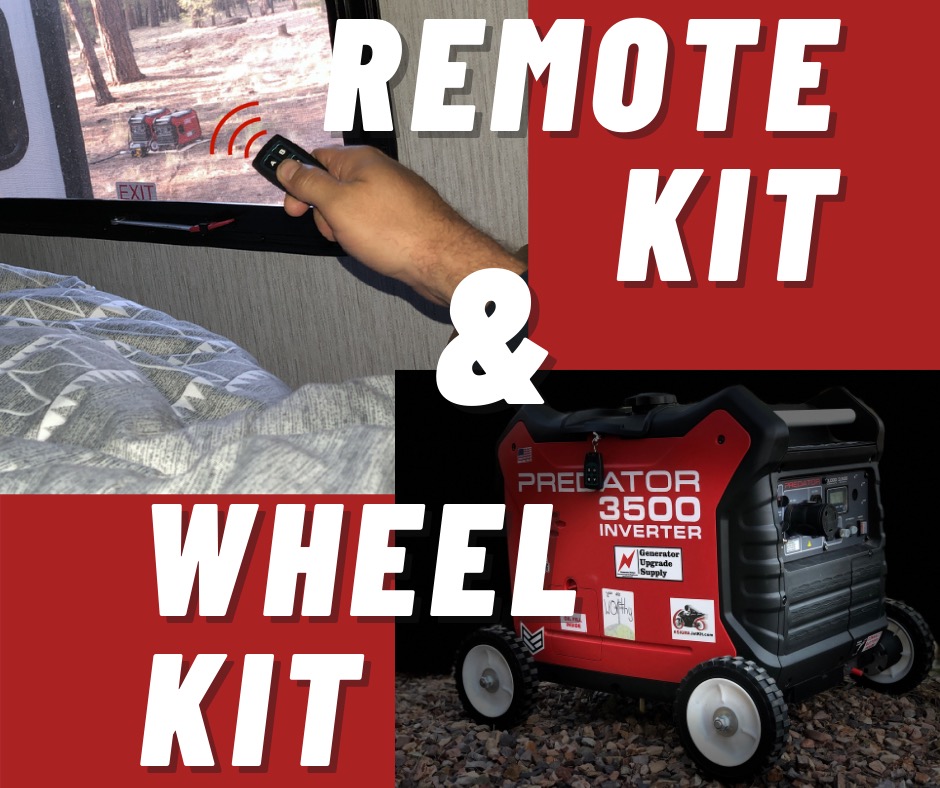 Generator Upgrade Supply Facebook ad: Stop going out in the cold!