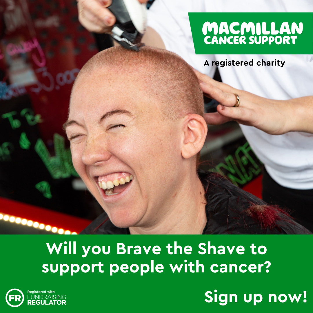 Macmillan Cancer Support Facebook ad