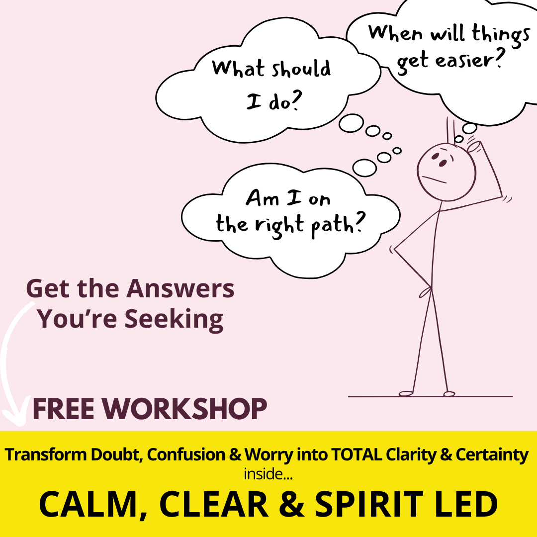 Intuitive Mind Facebook ad: (FREE TRAINING) CALM, CLEAR & SPIRIT LED
