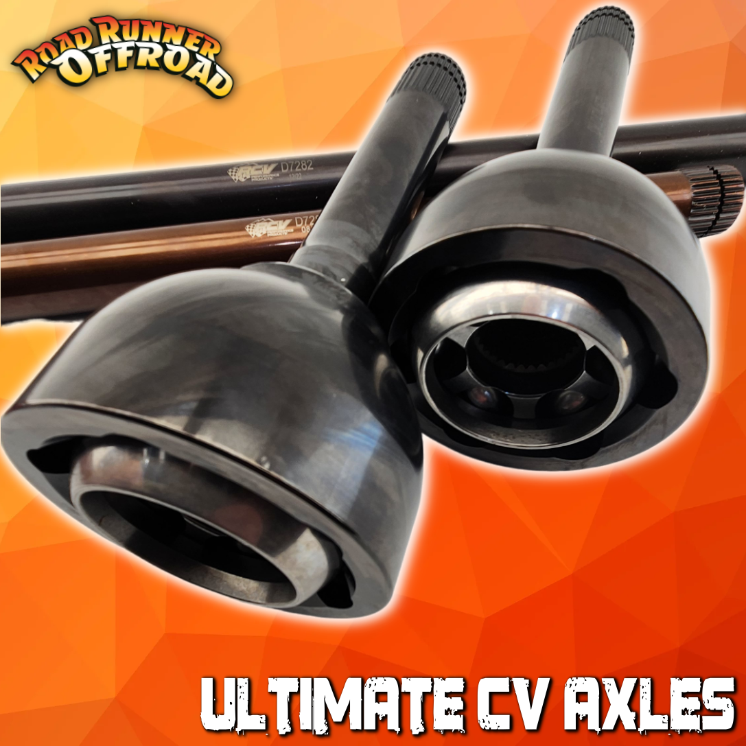 Road Runner Offroad Facebook ad: Push Limits With RCV Axles!