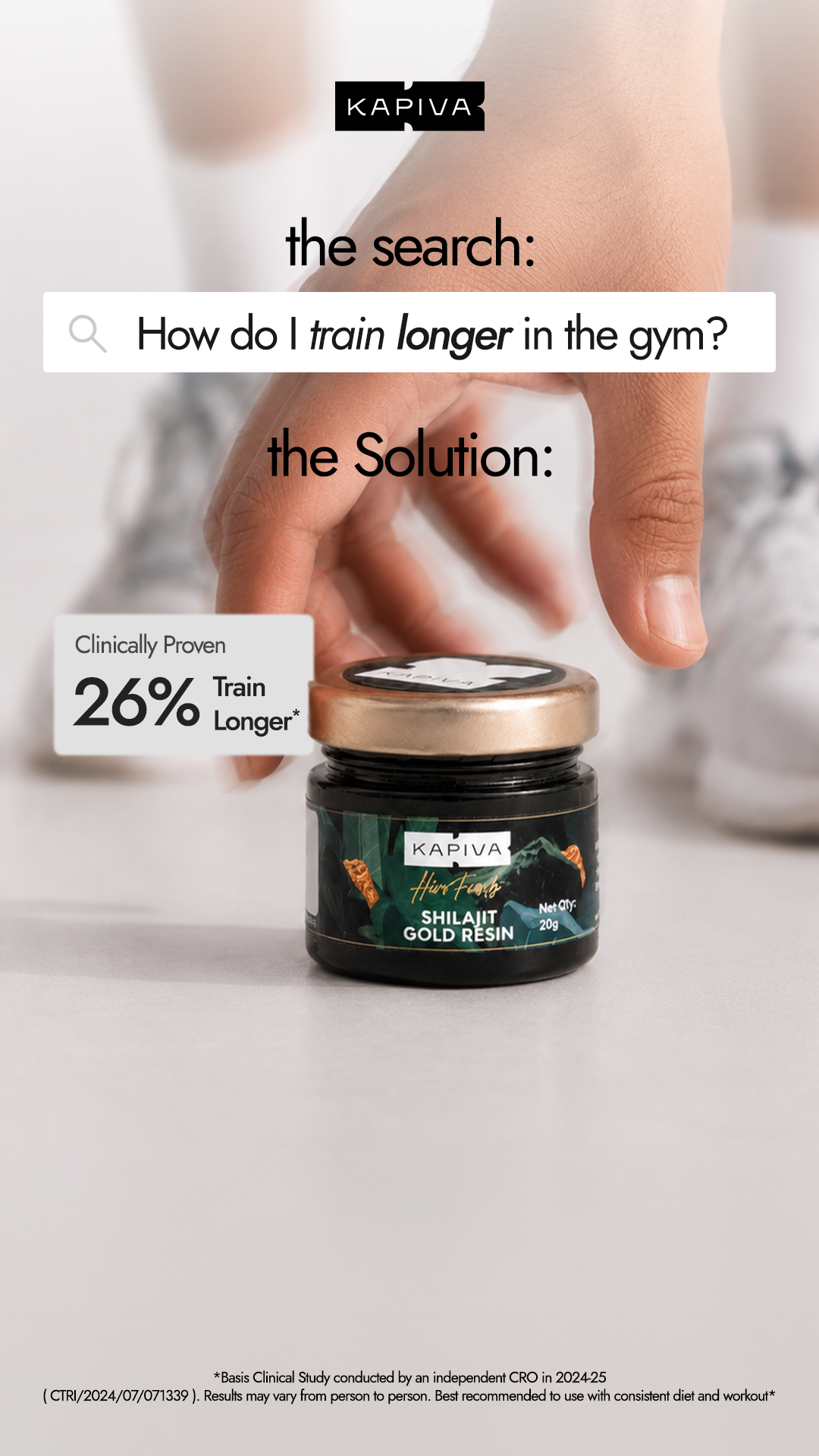 Kapiva Performance Facebook ad