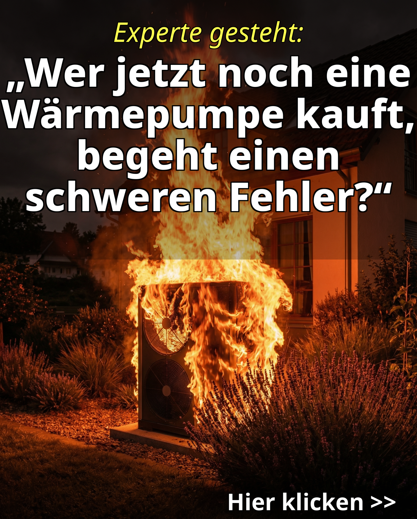 Hausfrage Facebook ad