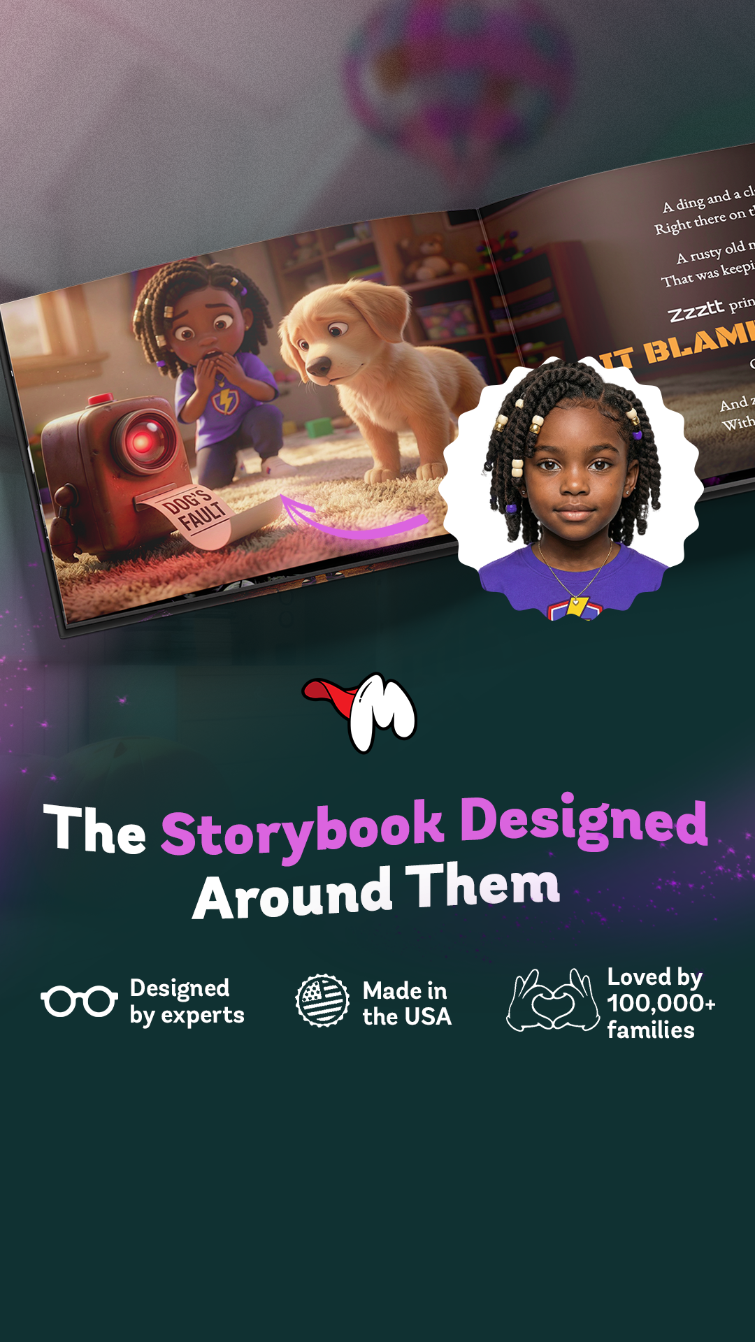 Magic Story Facebook ad