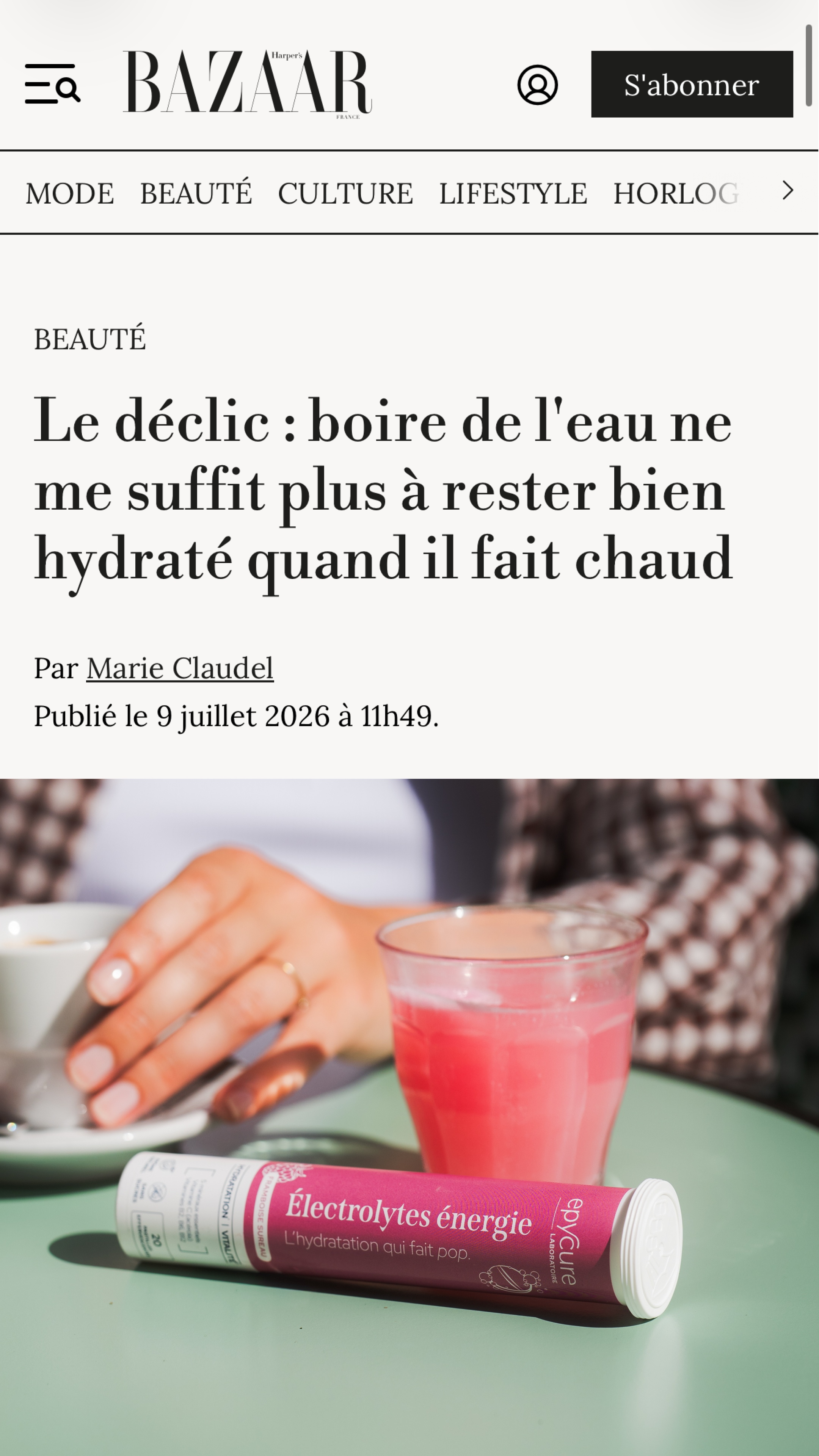 Epycure Facebook ad