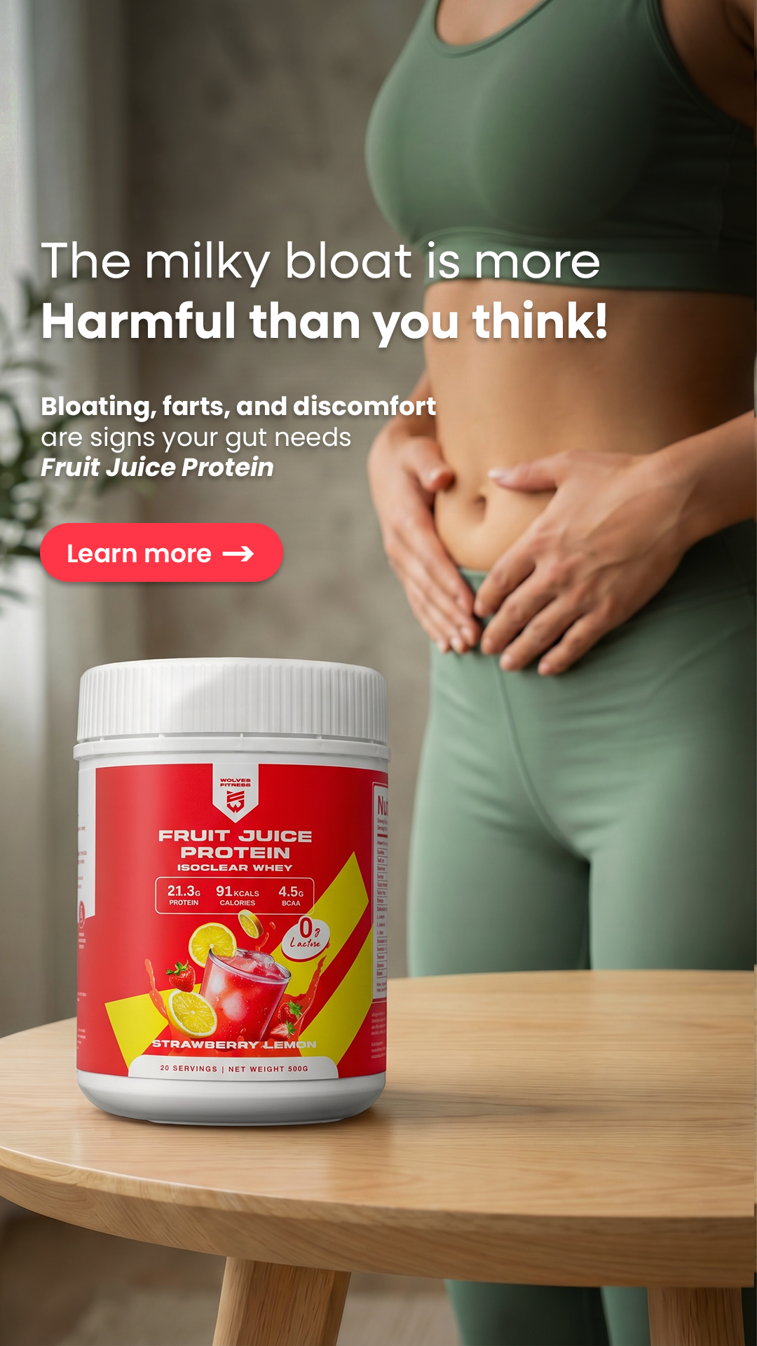 Wolves Fitness Facebook ad