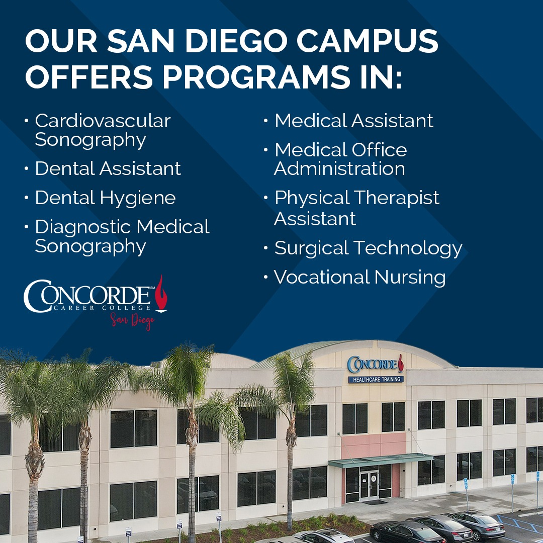Concorde Career College - San Diego, California Facebook ad: Put Some Heart into Your Career Plans