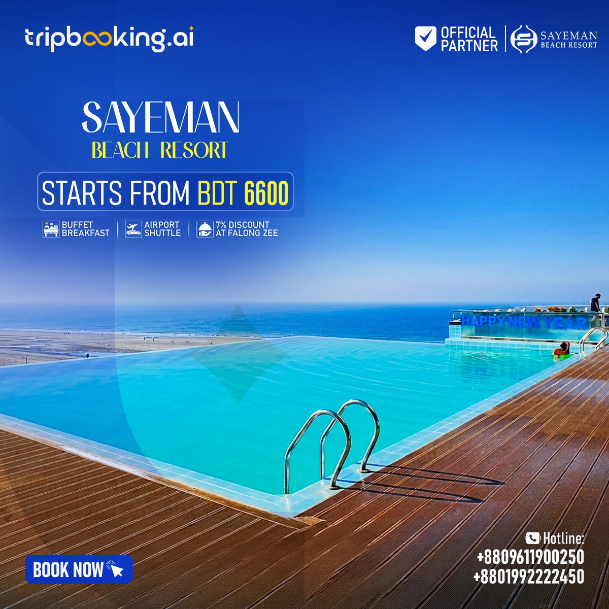 TripBooking.ai Facebook ad