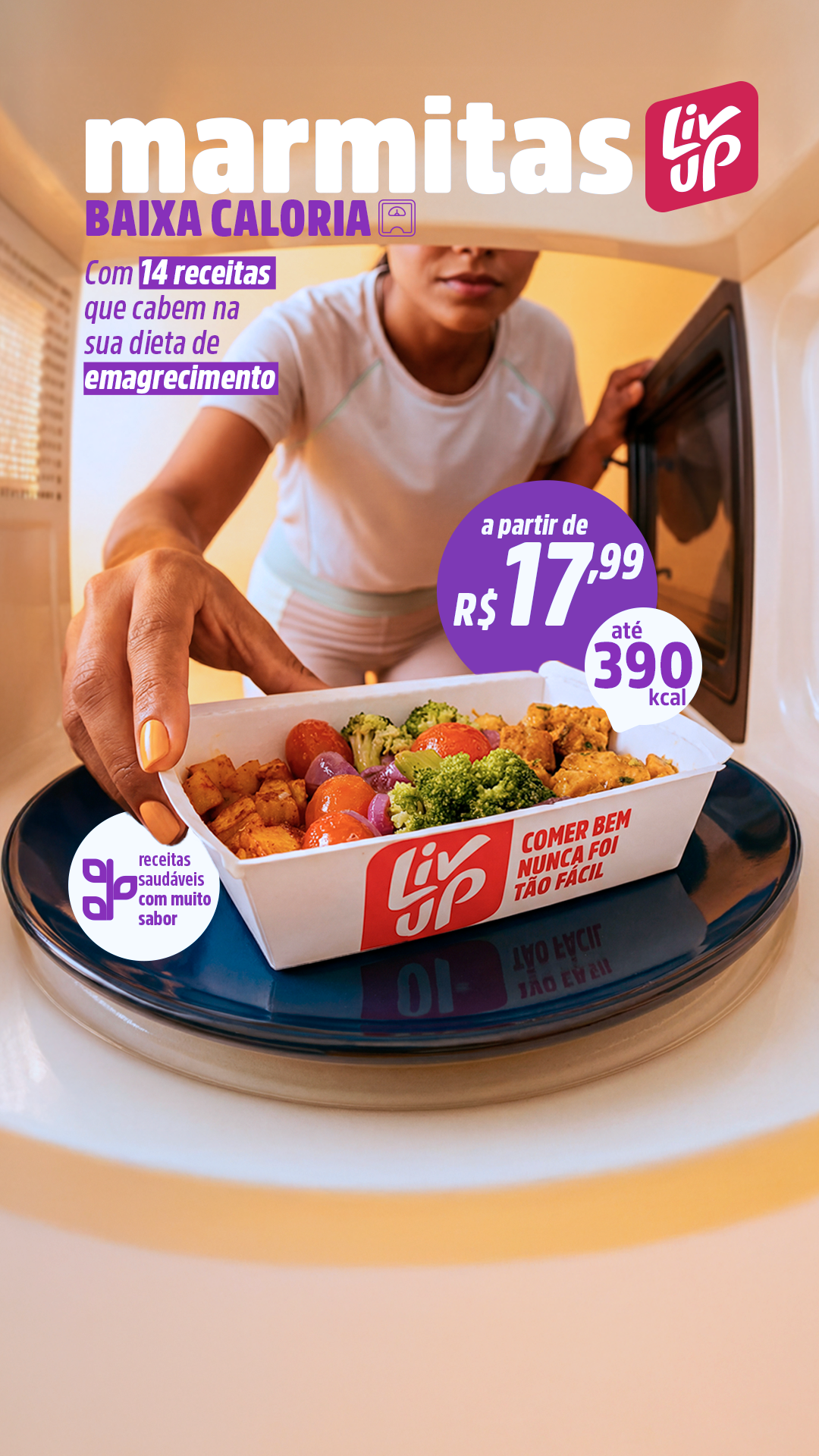 Liv Up Facebook ad