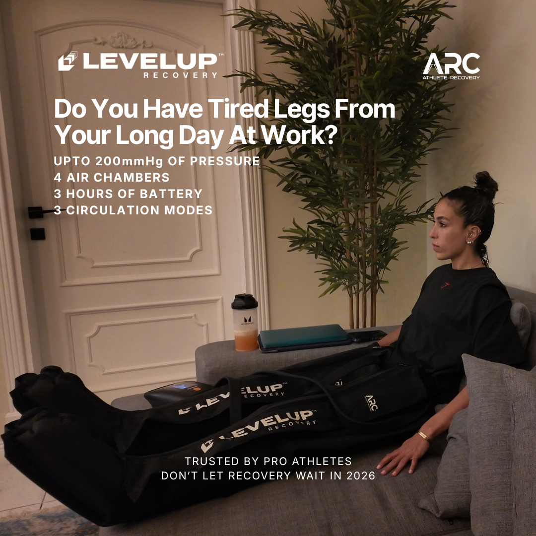 ARC - Athlete Recovery Facebook ad