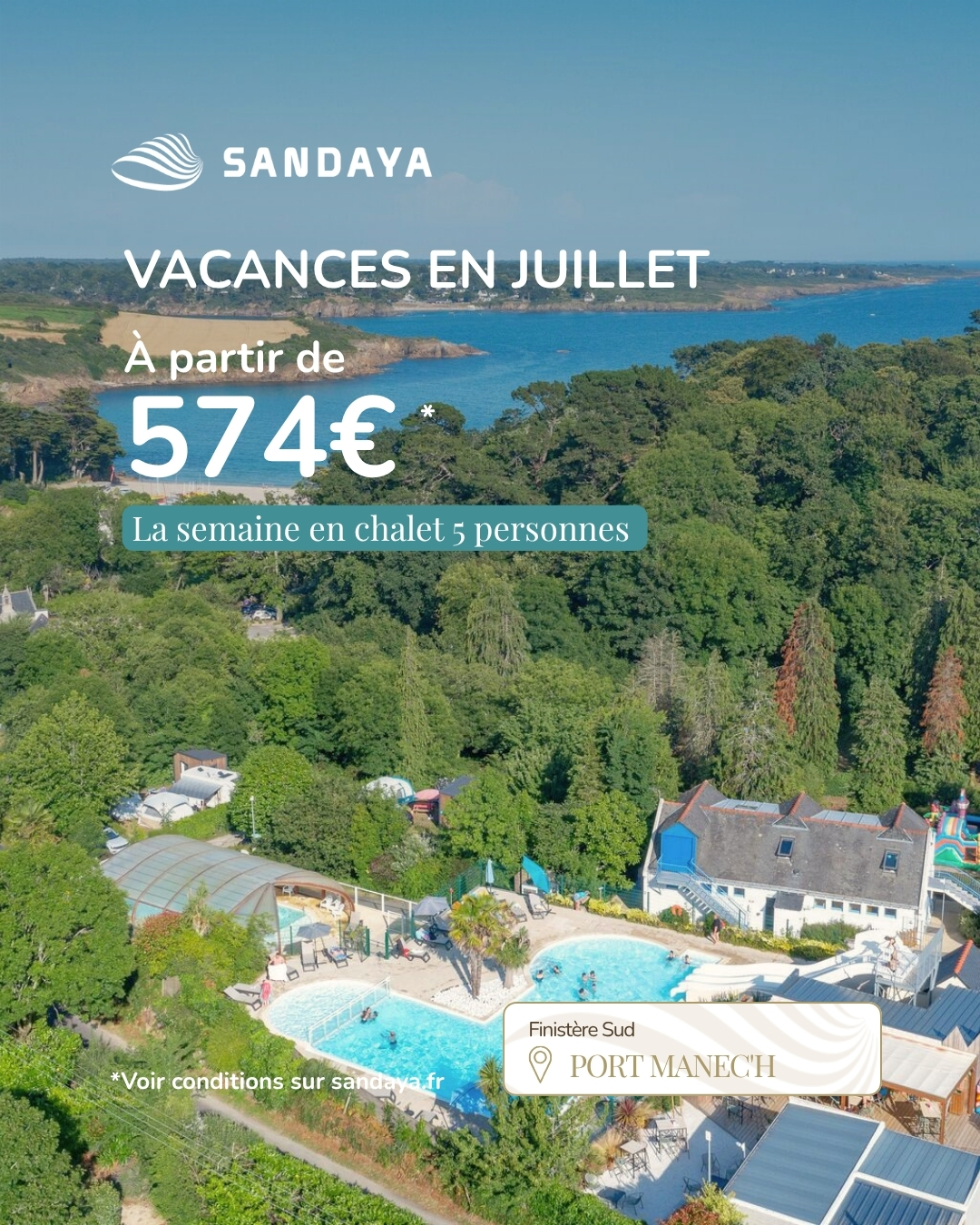 Campings Sandaya Facebook ad