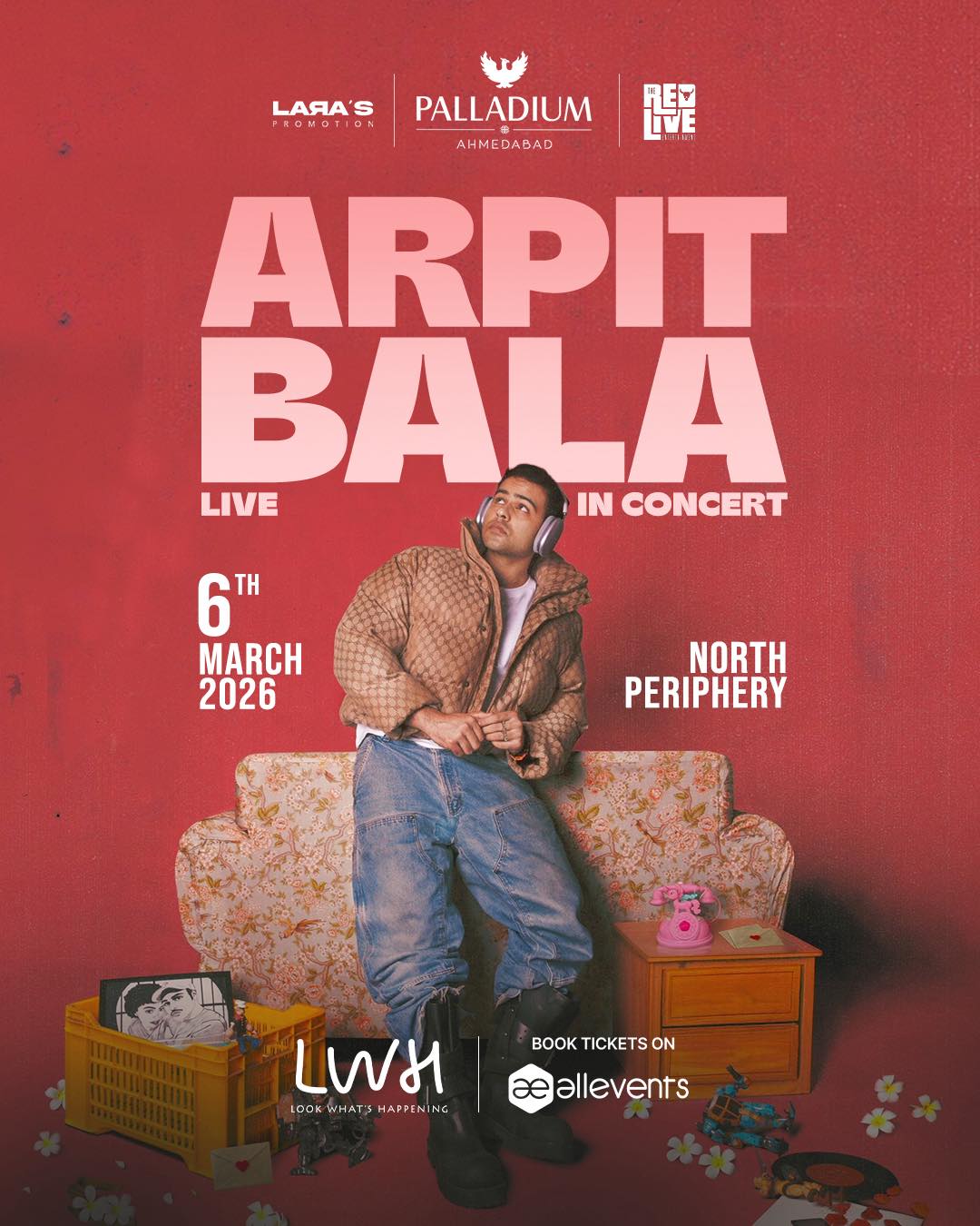 Palladium Ahmedabad Facebook ad: Arpit Balas - The Keychain Laalu Tour || Ahmedabad