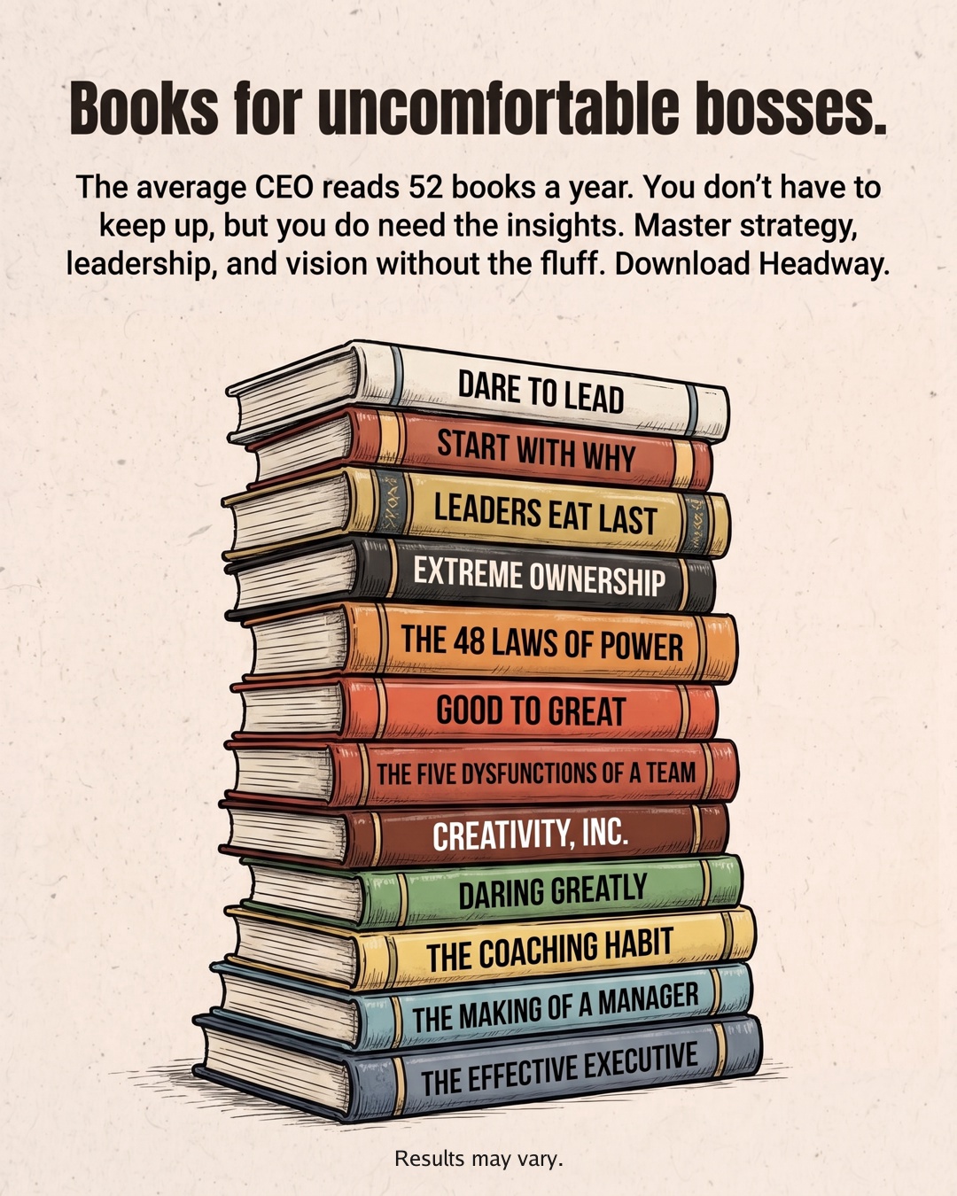 Headway App Facebook ad