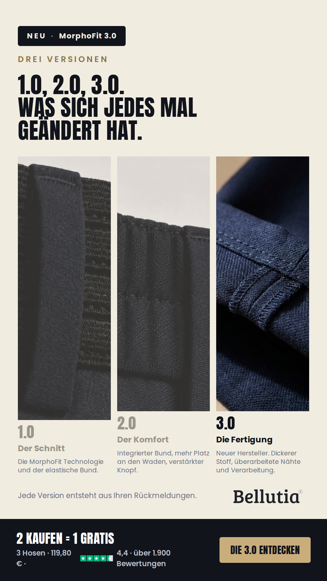 Bellutia Deutschland Facebook ad