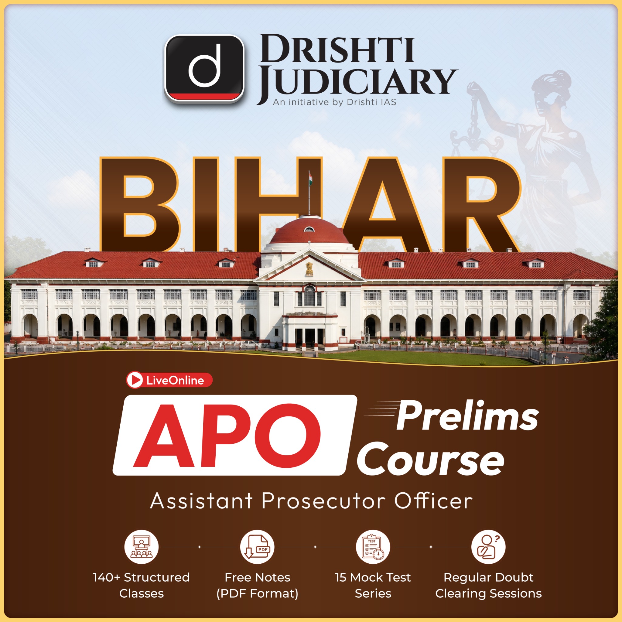 Drishti Judiciary Facebook ad