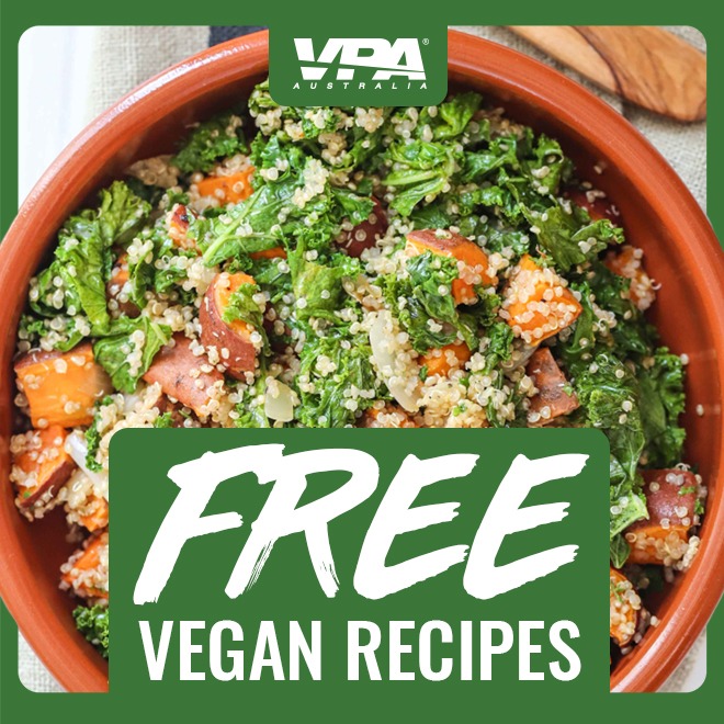 VPA Facebook ad: FREE Vegan Meal Recipe eBook