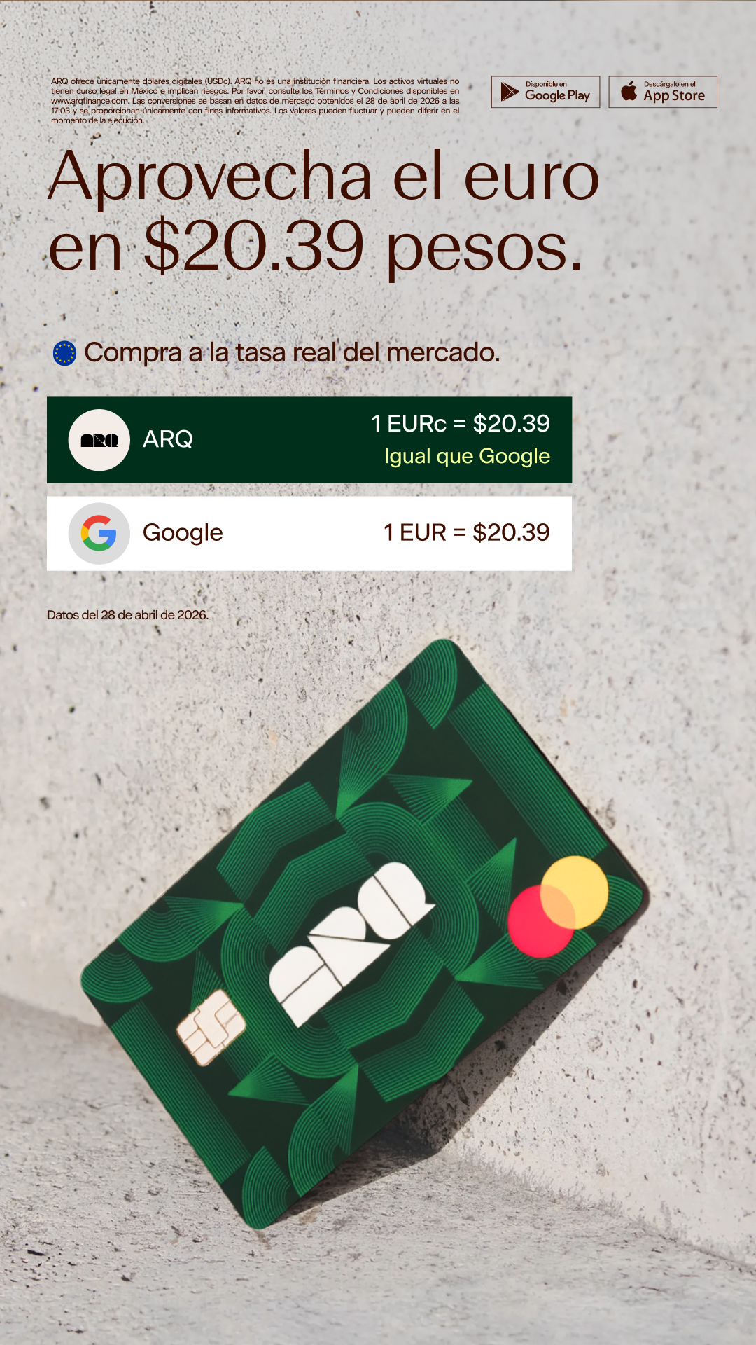ARQ Facebook ad
