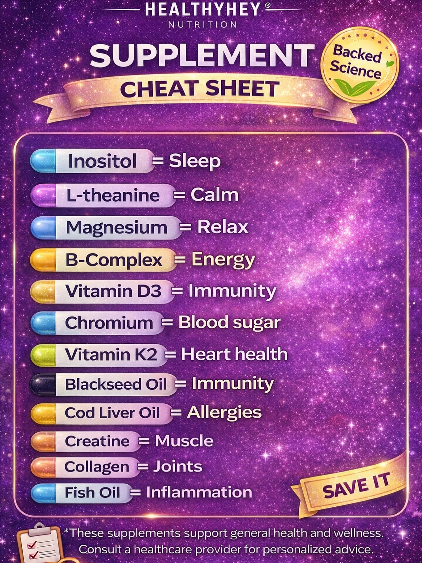 HealthyHey Nutrition Facebook ad