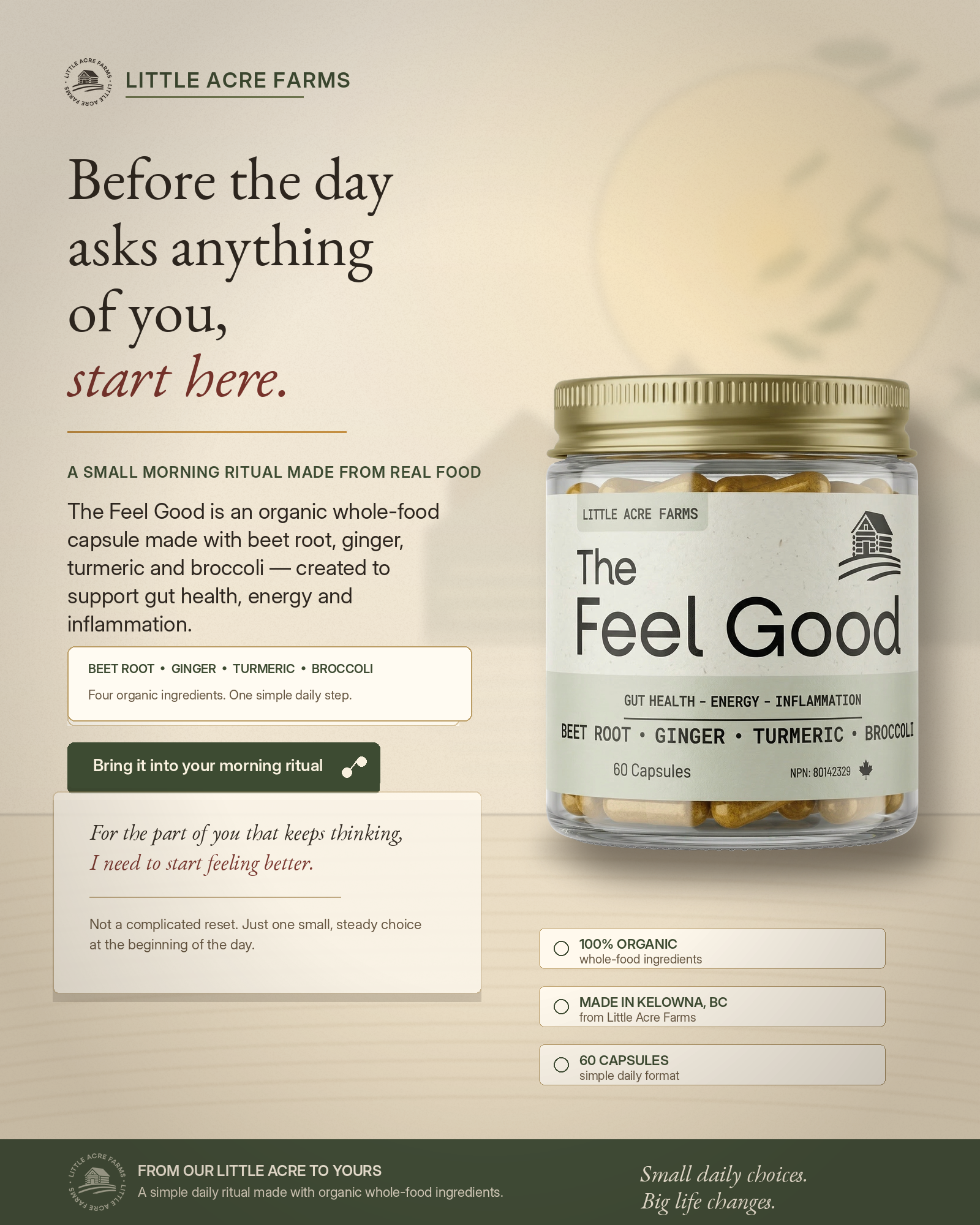 Little Acre Farms  Facebook ad