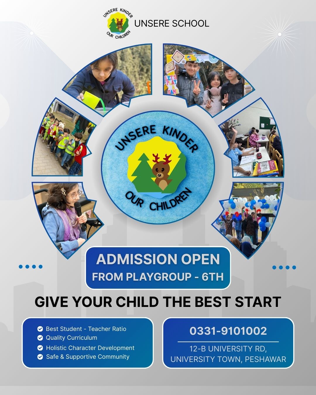 Unsere Kinder School Facebook ad from Jan 19, 2026