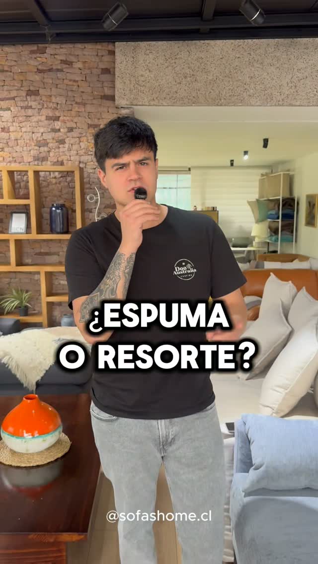 Sofas Home Chile Facebook ad: ¿Espuma o resortes pocket?